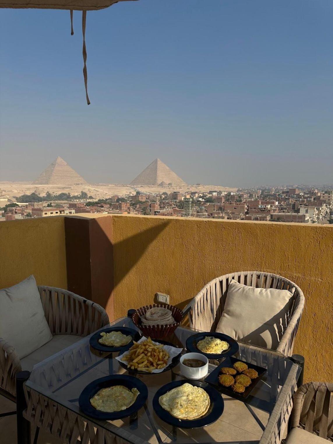 Pyramids Heart Hotel Kafret el-Gabal Extérieur photo