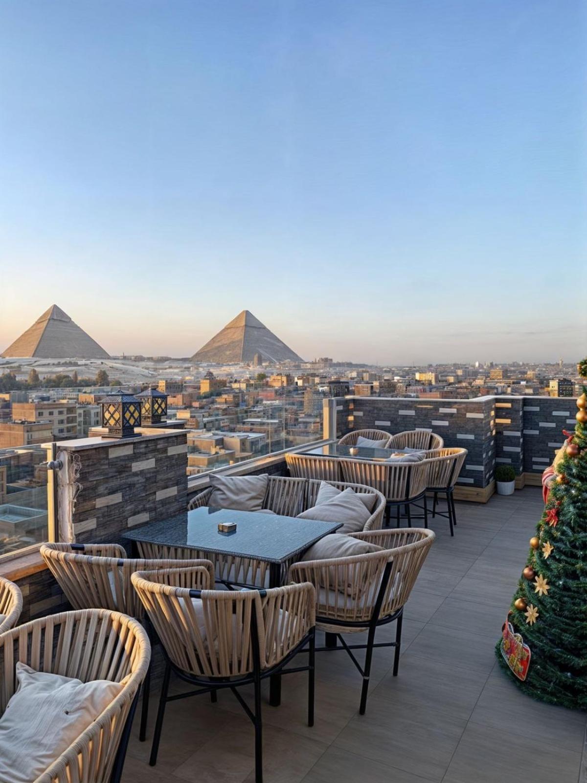 Pyramids Heart Hotel Kafret el-Gabal Extérieur photo