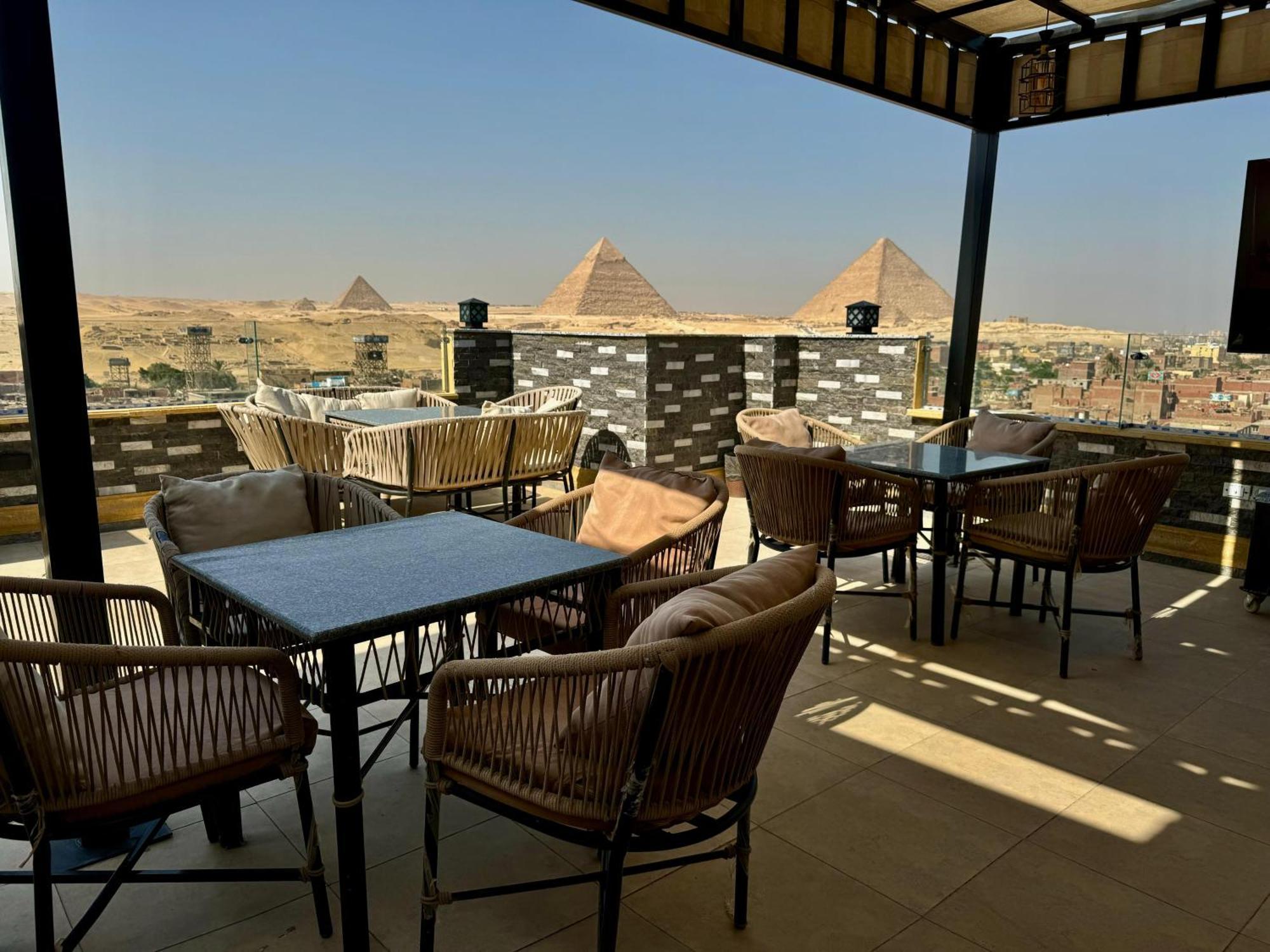 Pyramids Heart Hotel Kafret el-Gabal Extérieur photo
